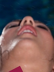 Cassie Laine - gets wet and wild