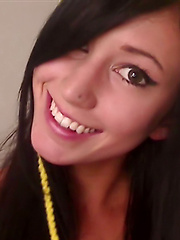 Naughty nerd Catie Minx poking her little mon in the boat